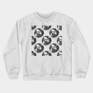 cute volleyball ball pattern Crewneck Sweatshirt